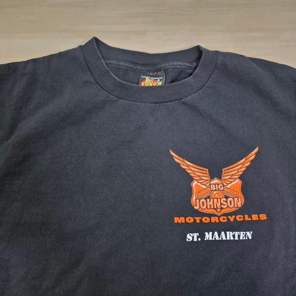 1998 Big Johnson Tag MotorcyclesThe Bi*ch That Fell Off Shirt St Marten Sz XL - Picture 6 of 7